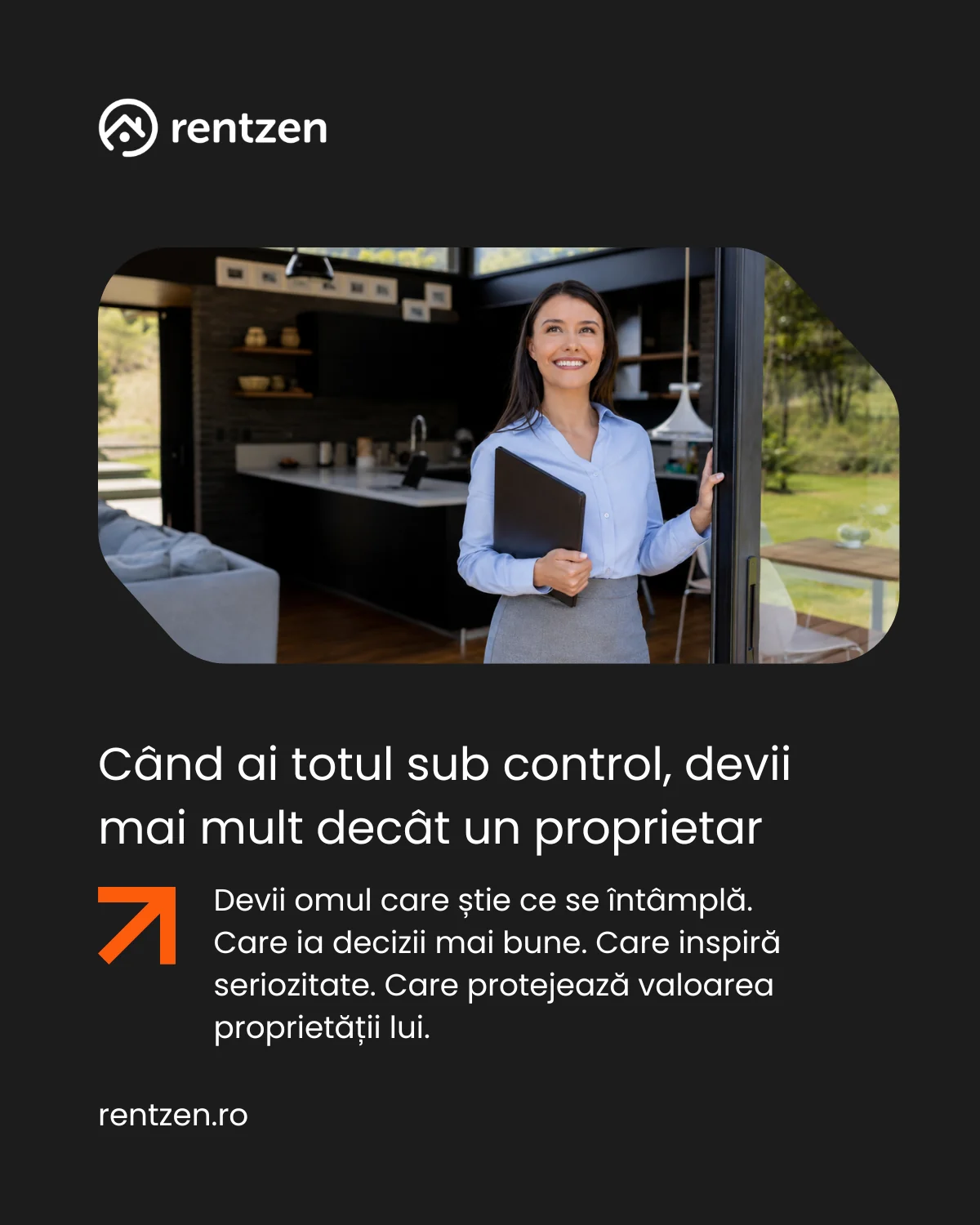RentZen ajută proprietarul să aibă control asupra chiriilor documentelor și investițiilor imobiliare